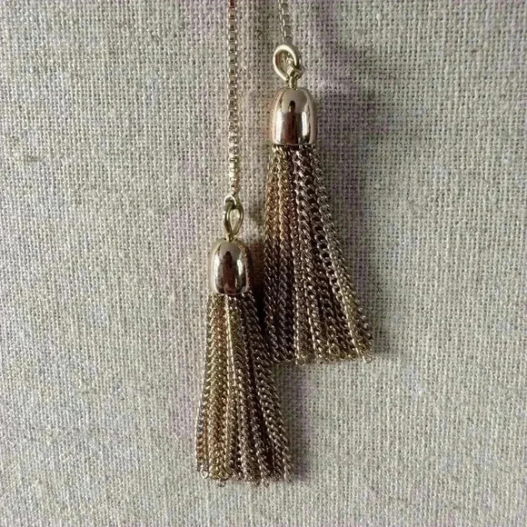 J. Crew Tassel  Necklace - Picture 2 of 4